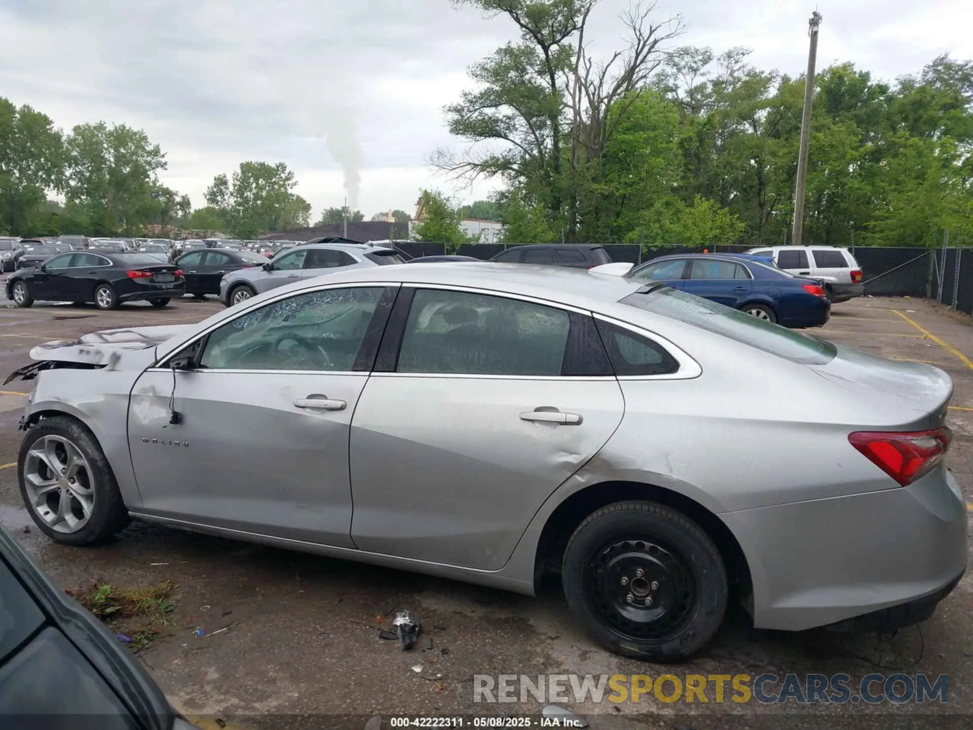 14 Photograph of a damaged car 1G1ZD5STXNF129666 CHEVROLET MALIBU 2022