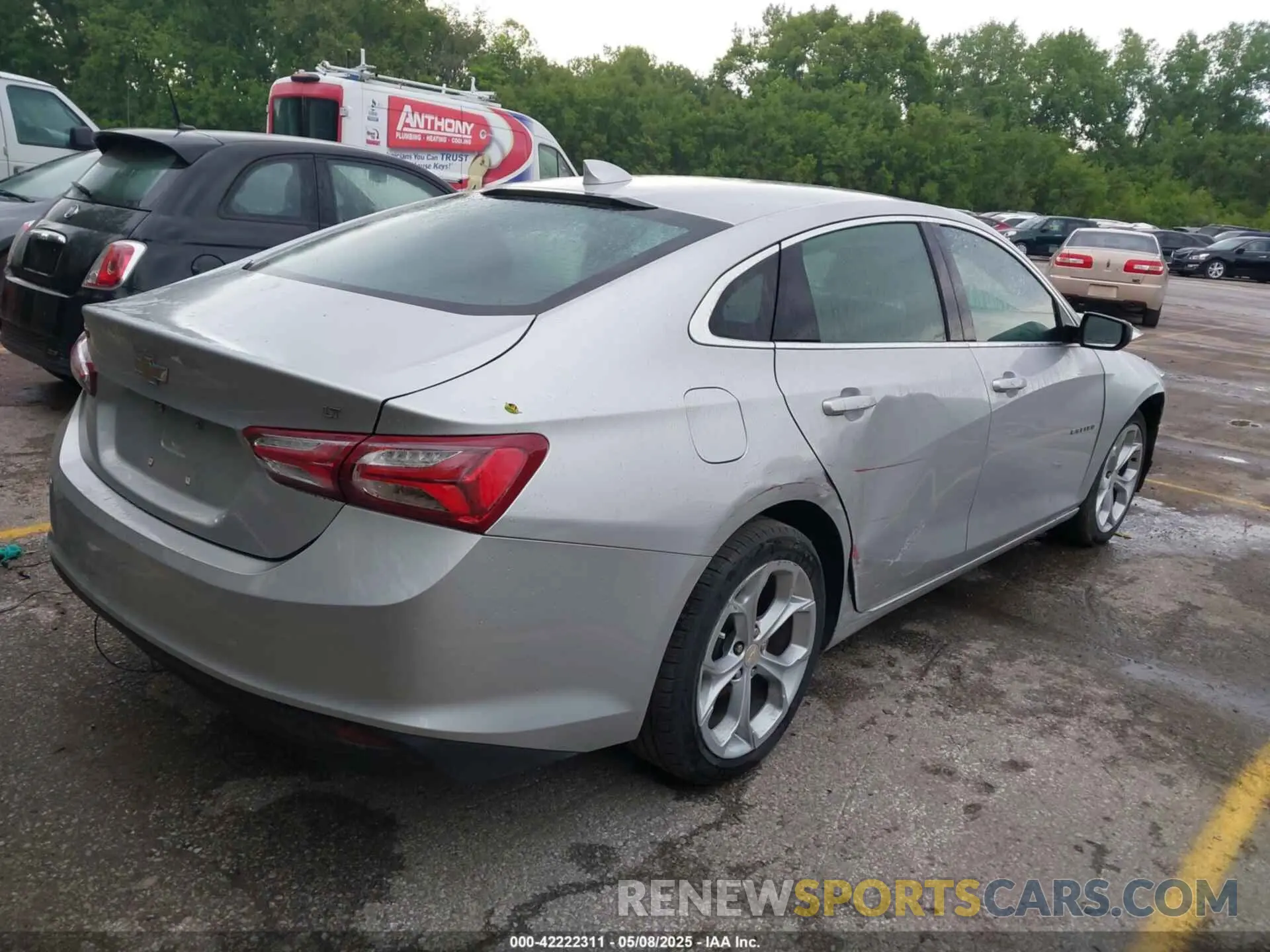 4 Photograph of a damaged car 1G1ZD5STXNF129666 CHEVROLET MALIBU 2022