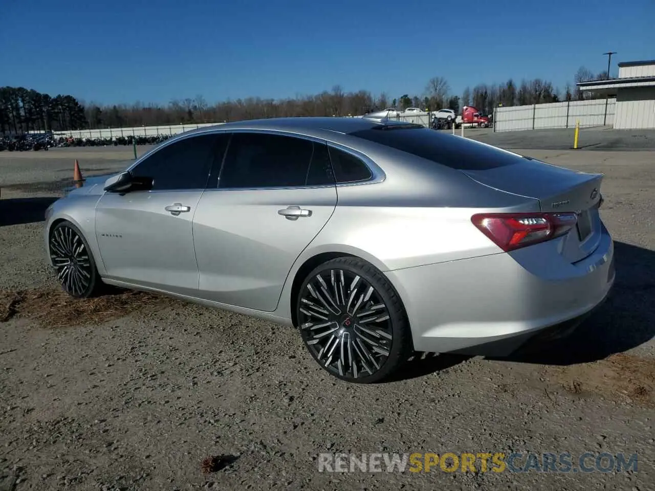 2 Photograph of a damaged car 1G1ZD5STXNF133538 CHEVROLET MALIBU 2022