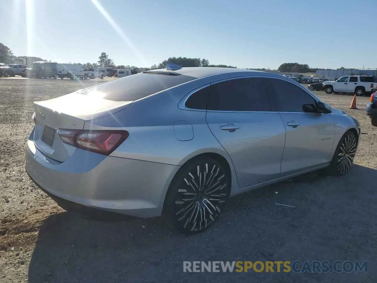 3 Photograph of a damaged car 1G1ZD5STXNF133538 CHEVROLET MALIBU 2022