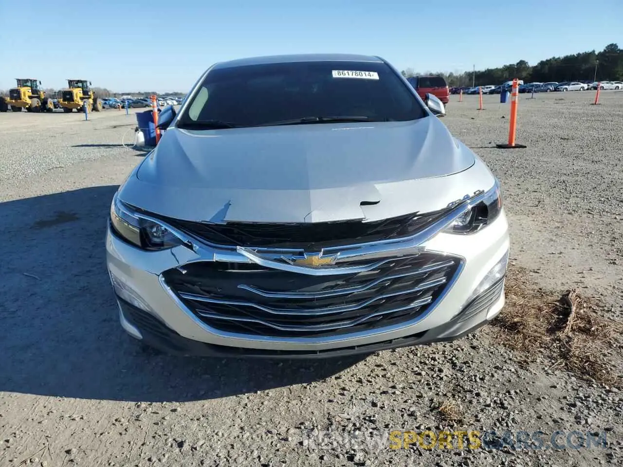 5 Photograph of a damaged car 1G1ZD5STXNF133538 CHEVROLET MALIBU 2022