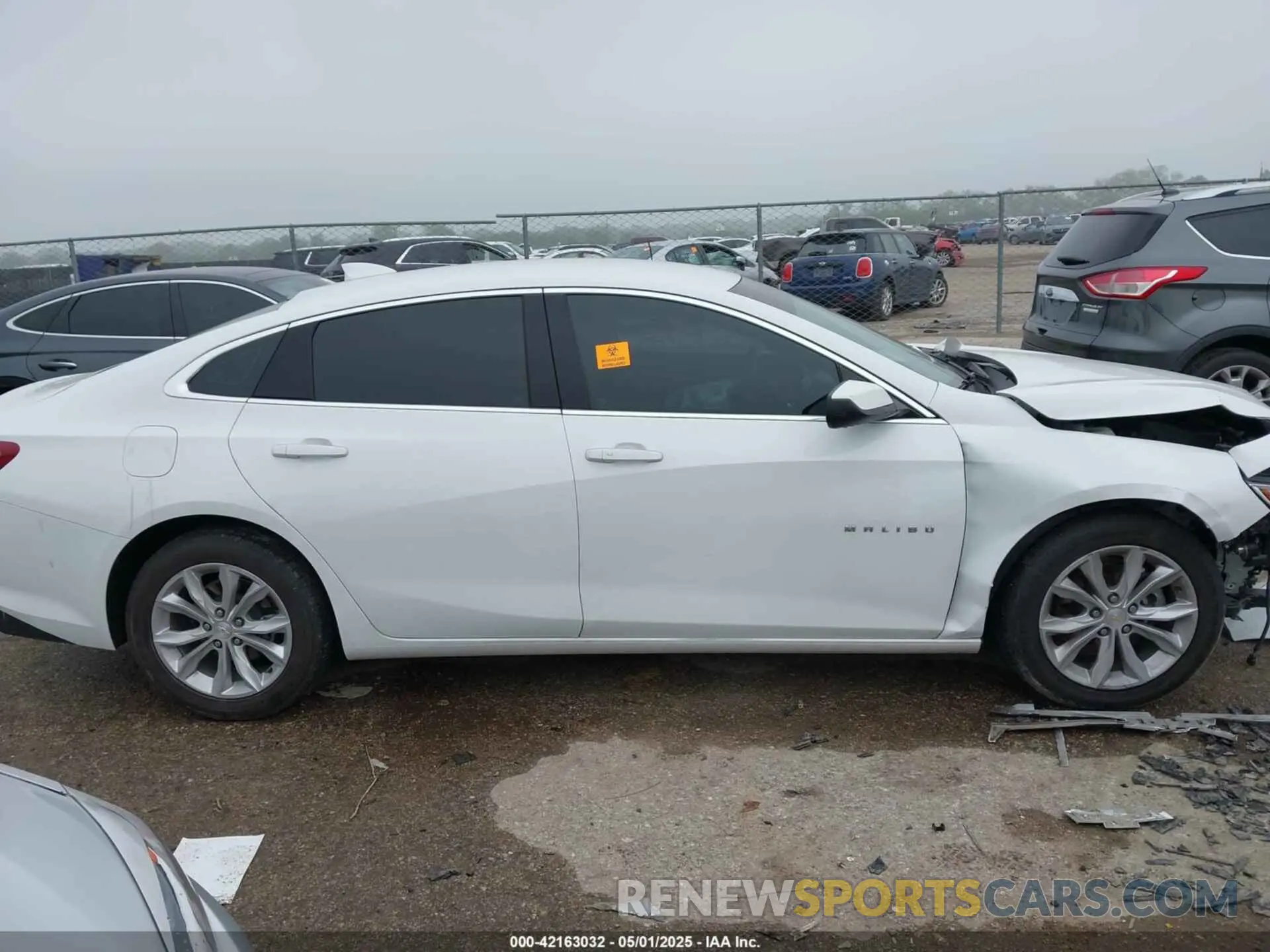 14 Photograph of a damaged car 1G1ZD5STXNF135998 CHEVROLET MALIBU 2022