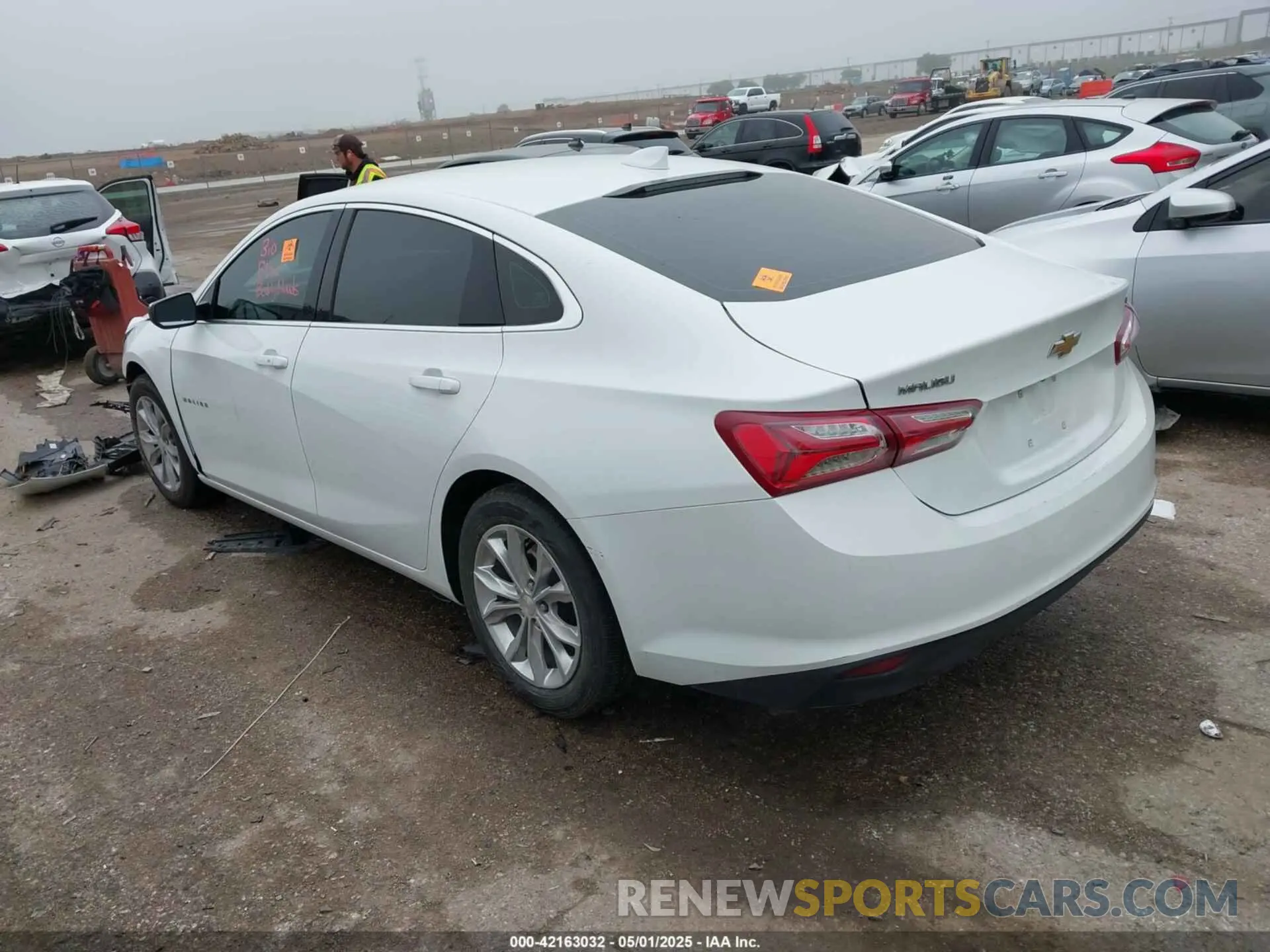 3 Photograph of a damaged car 1G1ZD5STXNF135998 CHEVROLET MALIBU 2022