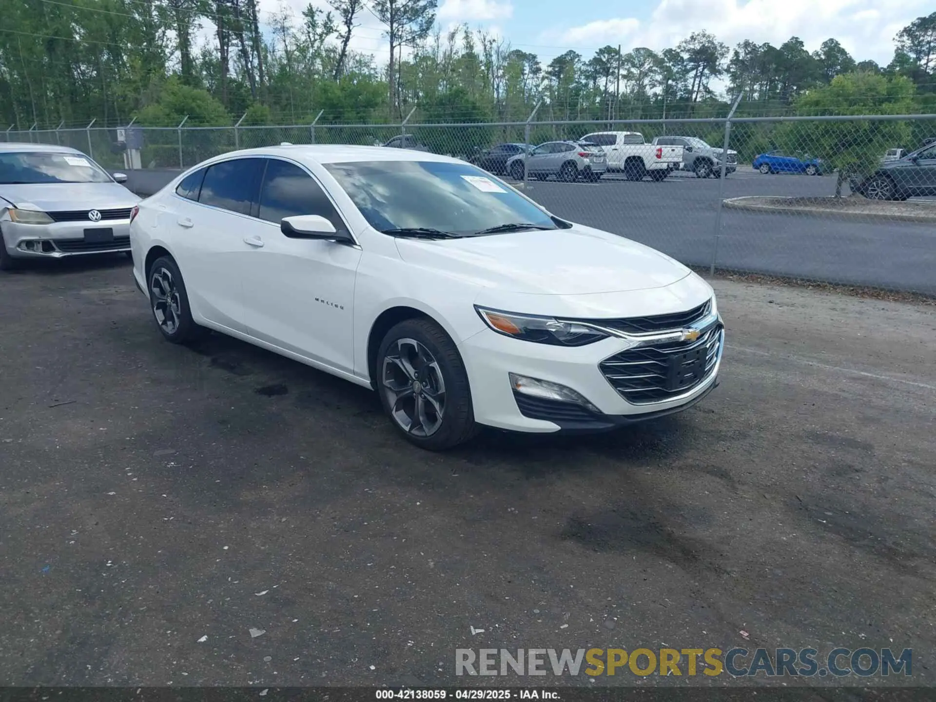 1 Photograph of a damaged car 1G1ZD5STXNF144457 CHEVROLET MALIBU 2022