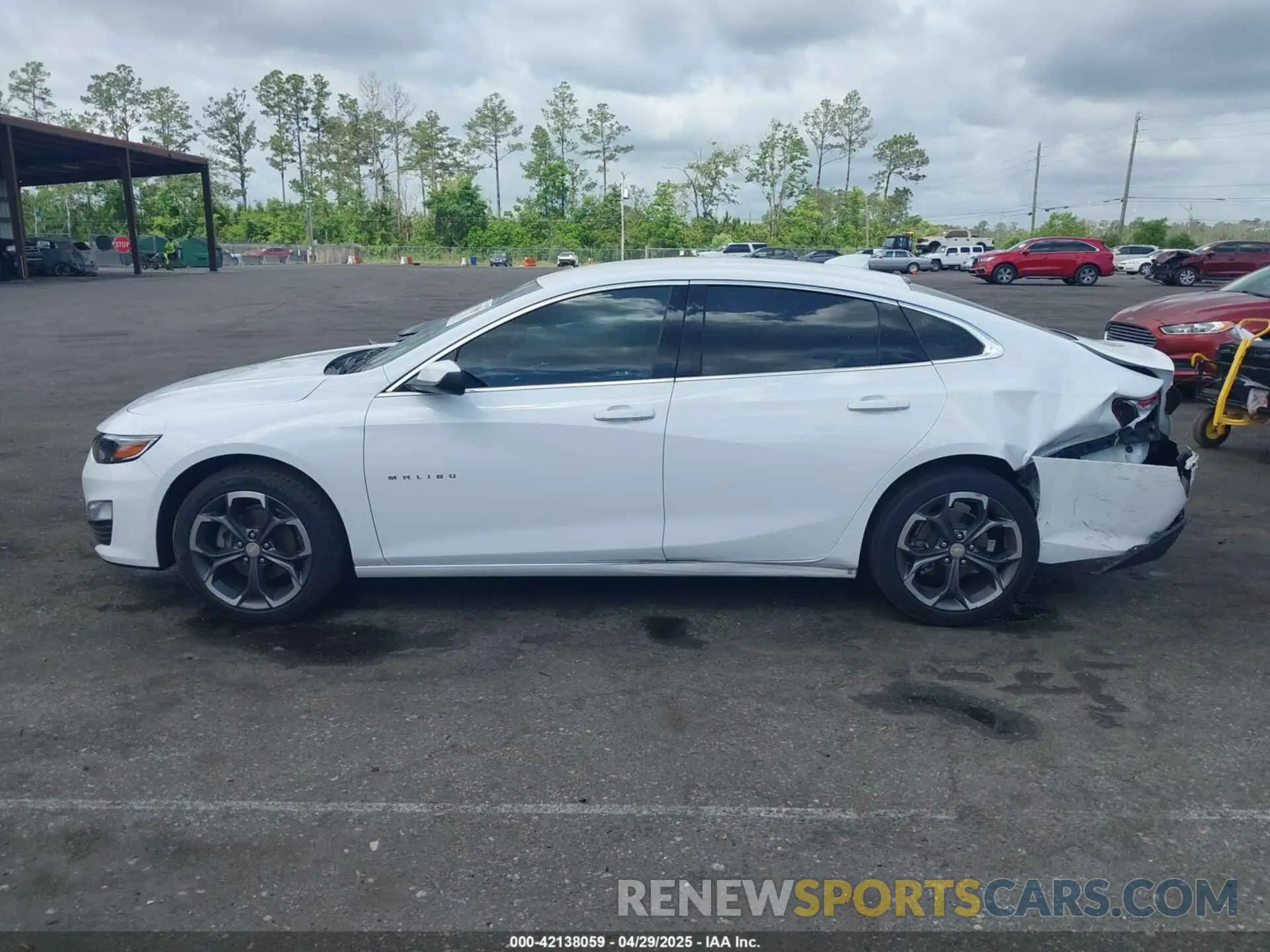 14 Photograph of a damaged car 1G1ZD5STXNF144457 CHEVROLET MALIBU 2022