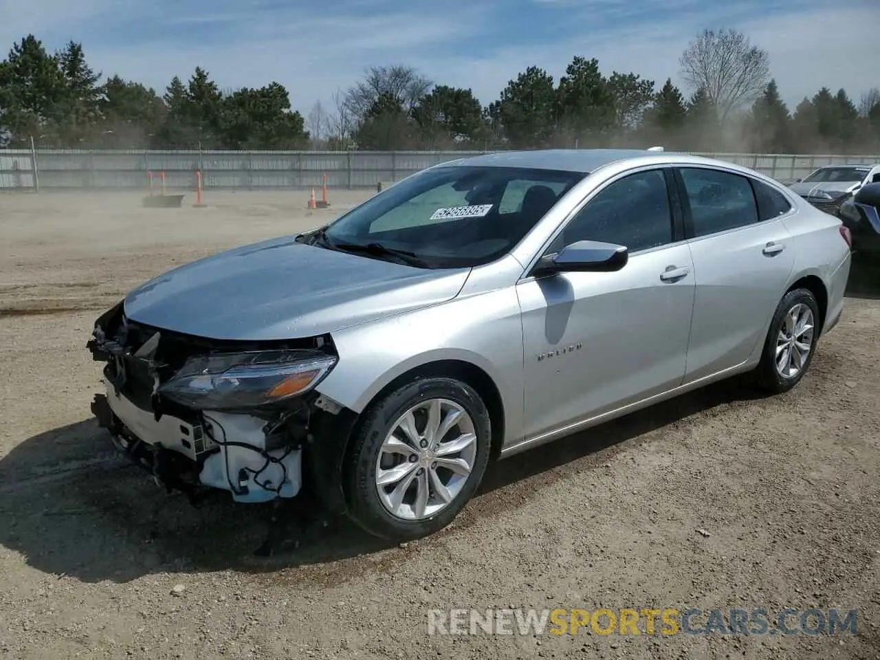1 Photograph of a damaged car 1G1ZD5STXNF144944 CHEVROLET MALIBU 2022
