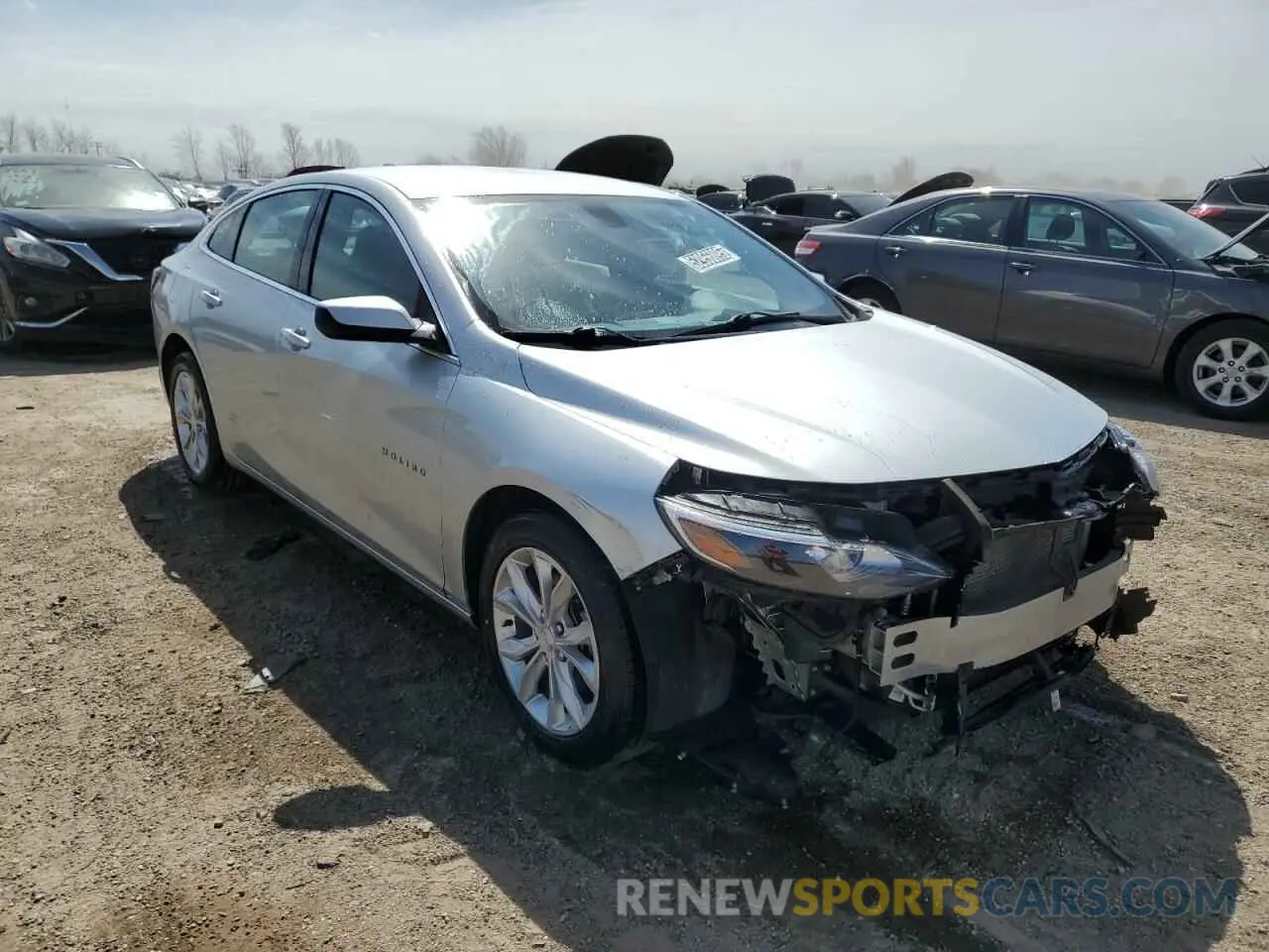 4 Photograph of a damaged car 1G1ZD5STXNF144944 CHEVROLET MALIBU 2022