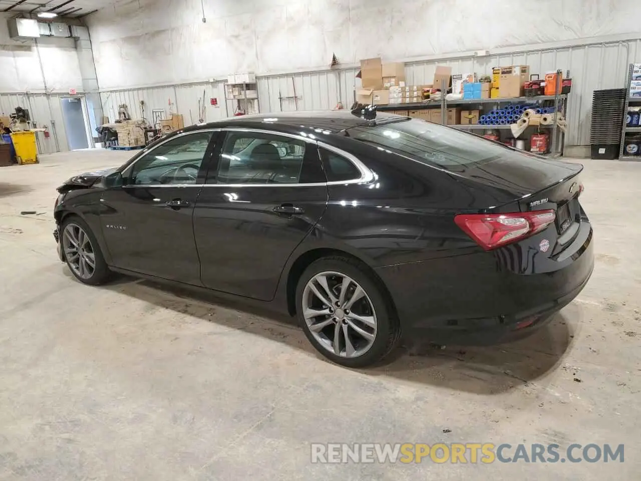2 Photograph of a damaged car 1G1ZD5STXNF147729 CHEVROLET MALIBU 2022