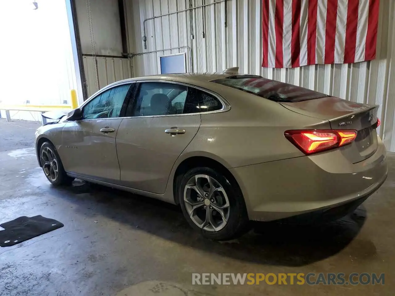2 Photograph of a damaged car 1G1ZD5STXNF147973 CHEVROLET MALIBU 2022