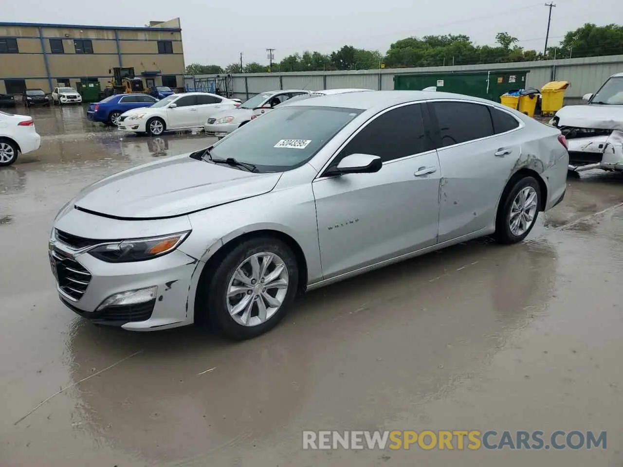 1 Photograph of a damaged car 1G1ZD5STXNF149383 CHEVROLET MALIBU 2022
