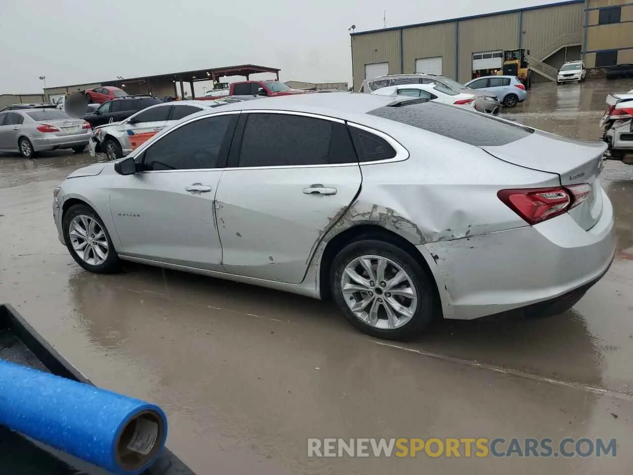 2 Photograph of a damaged car 1G1ZD5STXNF149383 CHEVROLET MALIBU 2022