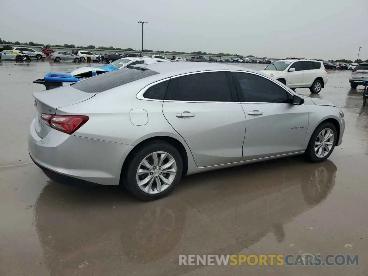 3 Photograph of a damaged car 1G1ZD5STXNF149383 CHEVROLET MALIBU 2022