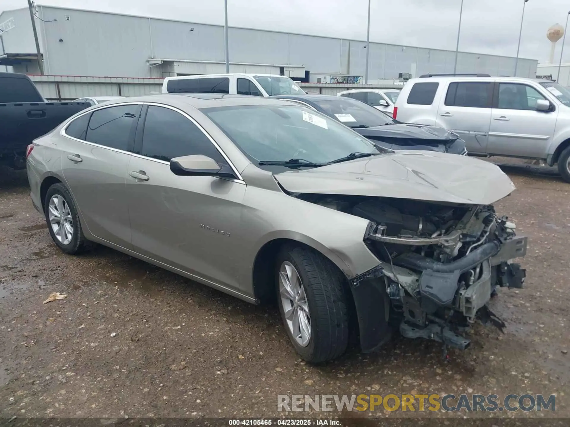 1 Photograph of a damaged car 1G1ZD5STXNF150923 CHEVROLET MALIBU 2022