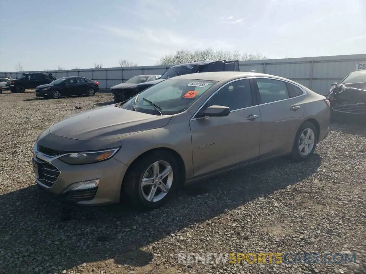 1 Photograph of a damaged car 1G1ZD5STXNF152400 CHEVROLET MALIBU 2022