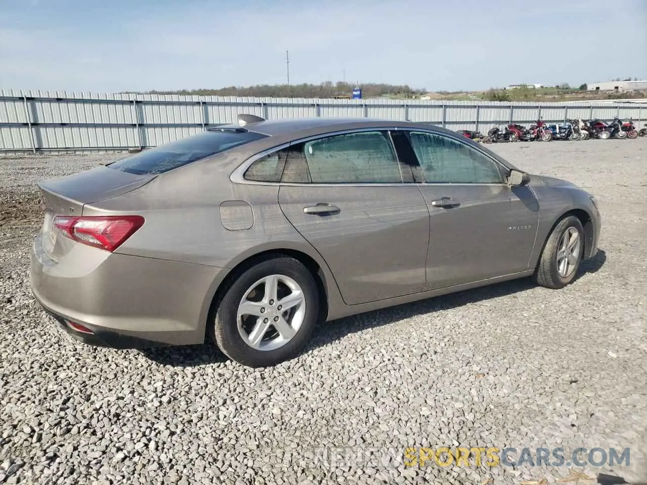 3 Photograph of a damaged car 1G1ZD5STXNF152400 CHEVROLET MALIBU 2022