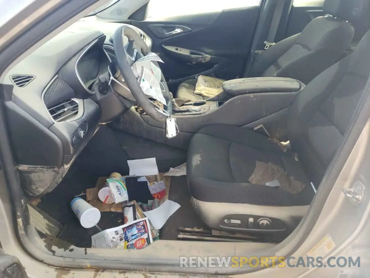 7 Photograph of a damaged car 1G1ZD5STXNF152400 CHEVROLET MALIBU 2022