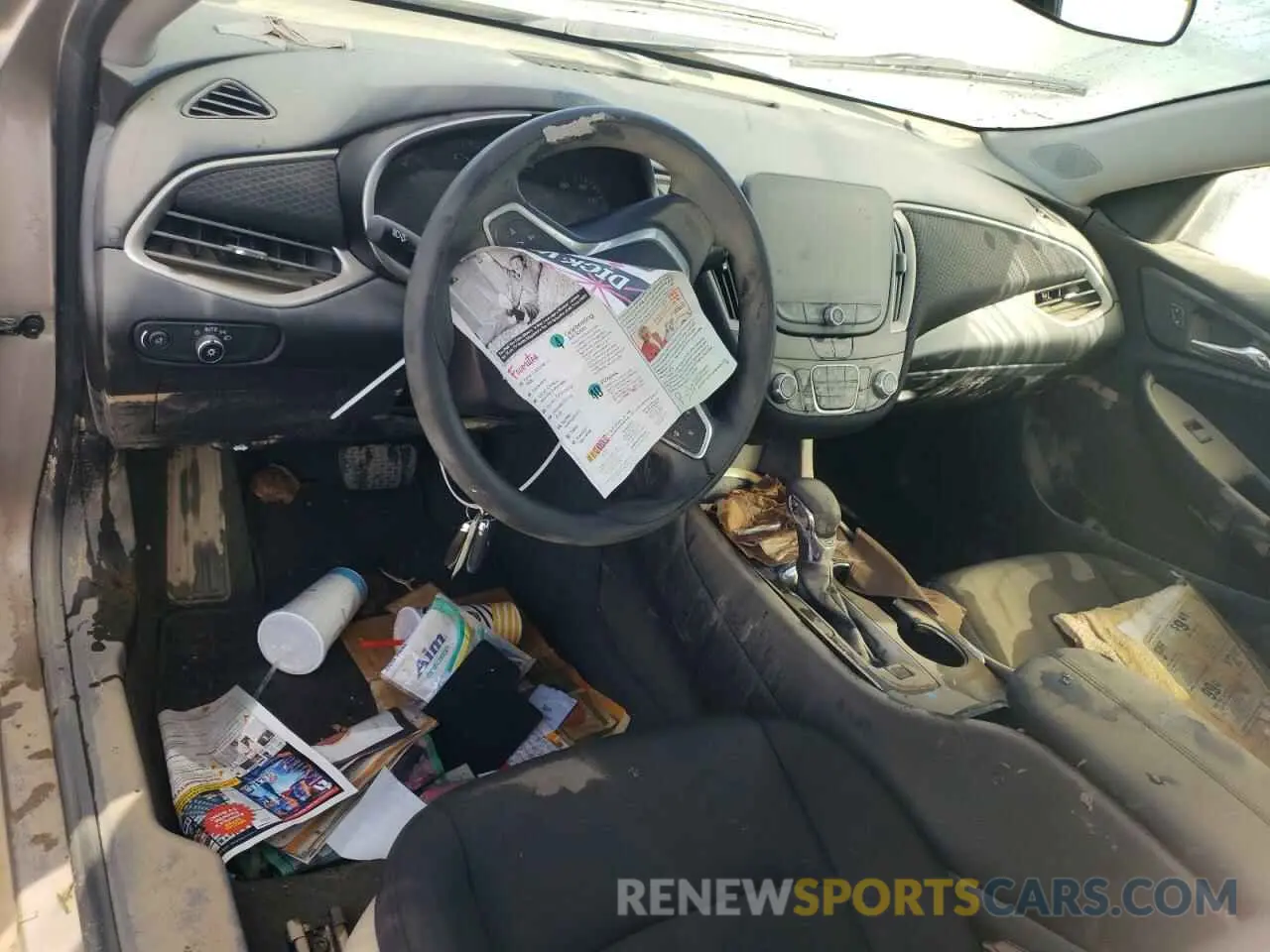 8 Photograph of a damaged car 1G1ZD5STXNF152400 CHEVROLET MALIBU 2022