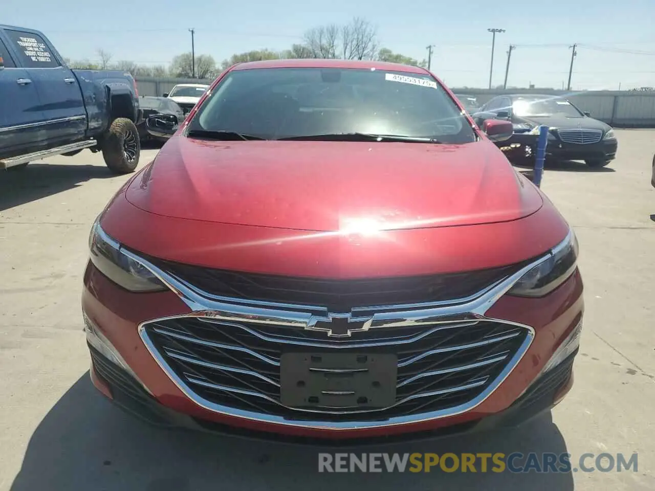 5 Photograph of a damaged car 1G1ZD5STXNF153885 CHEVROLET MALIBU 2022