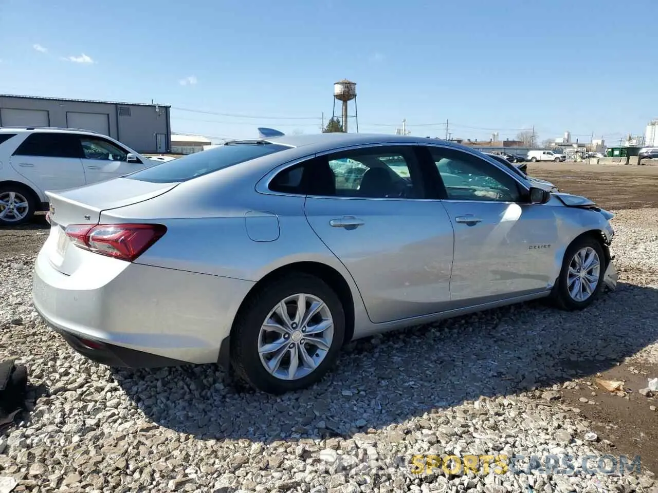 3 Photograph of a damaged car 1G1ZD5STXNF153904 CHEVROLET MALIBU 2022