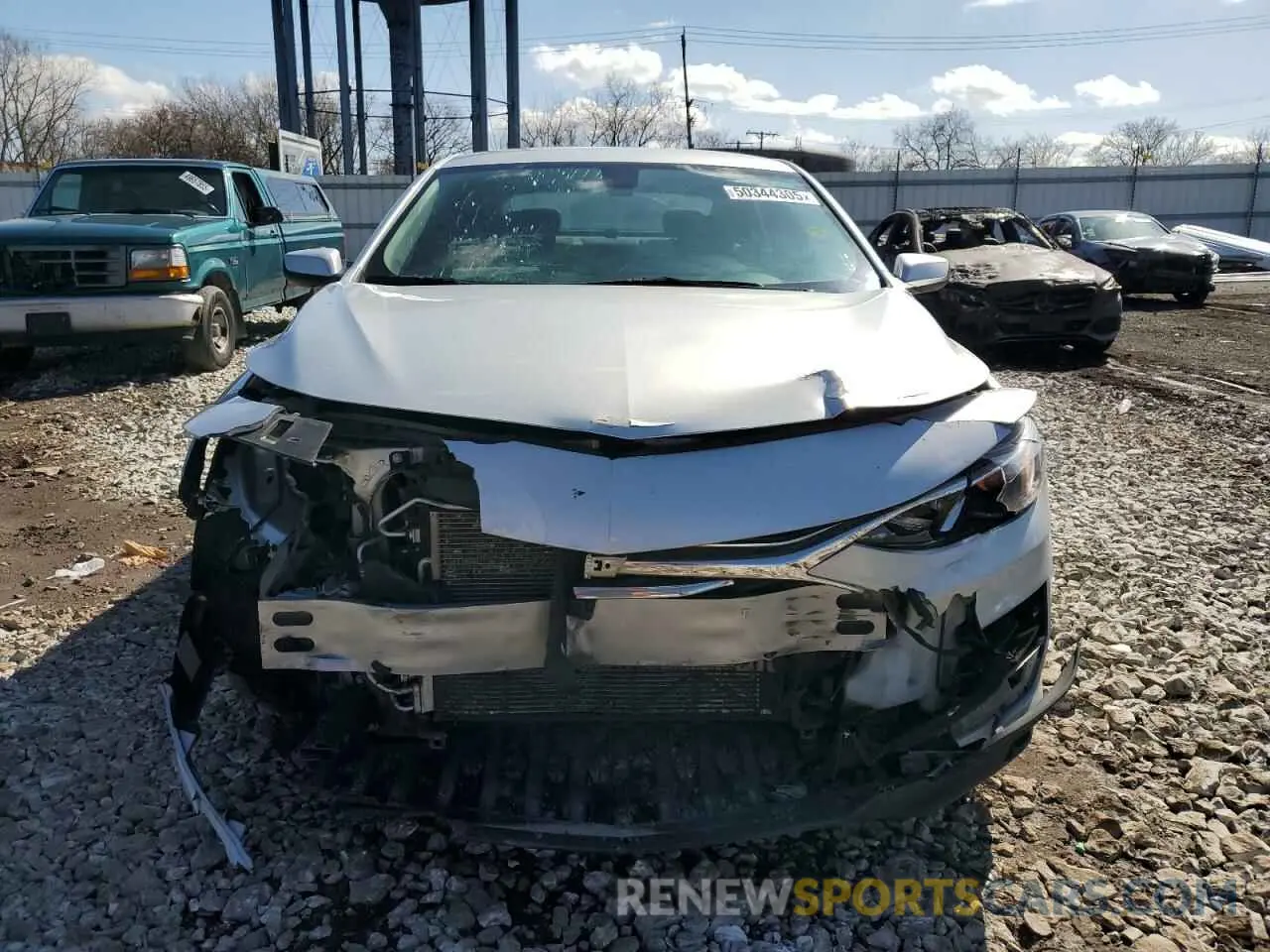 5 Photograph of a damaged car 1G1ZD5STXNF153904 CHEVROLET MALIBU 2022