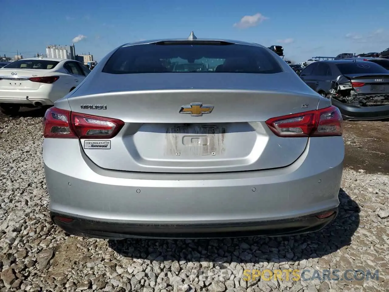 6 Photograph of a damaged car 1G1ZD5STXNF153904 CHEVROLET MALIBU 2022