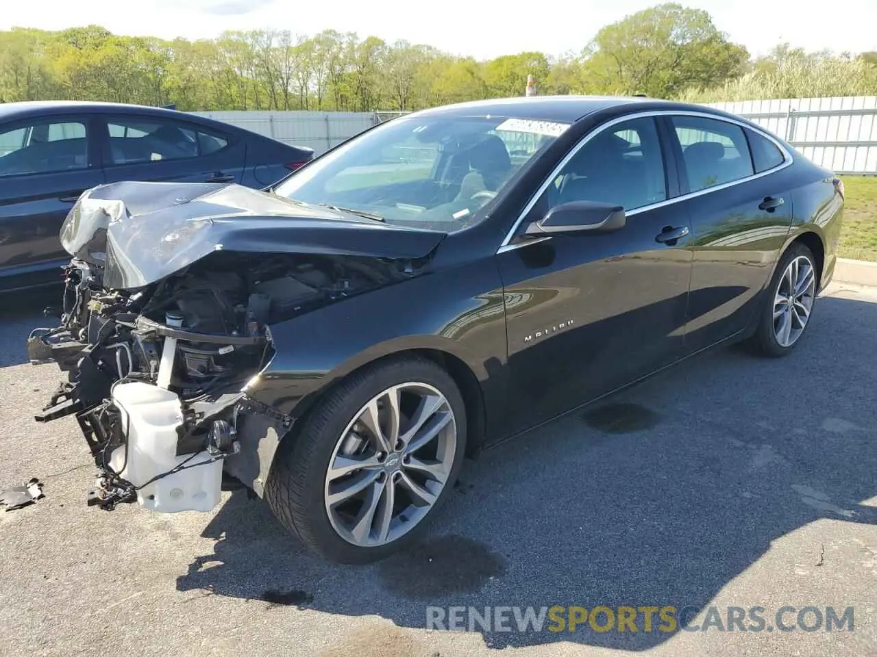 1 Photograph of a damaged car 1G1ZD5STXNF162103 CHEVROLET MALIBU 2022