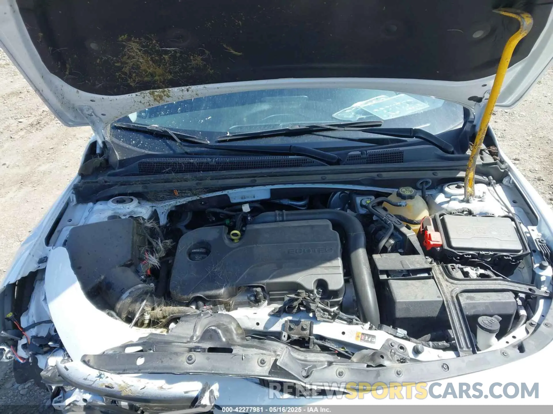 10 Photograph of a damaged car 1G1ZD5STXNF163011 CHEVROLET MALIBU 2022
