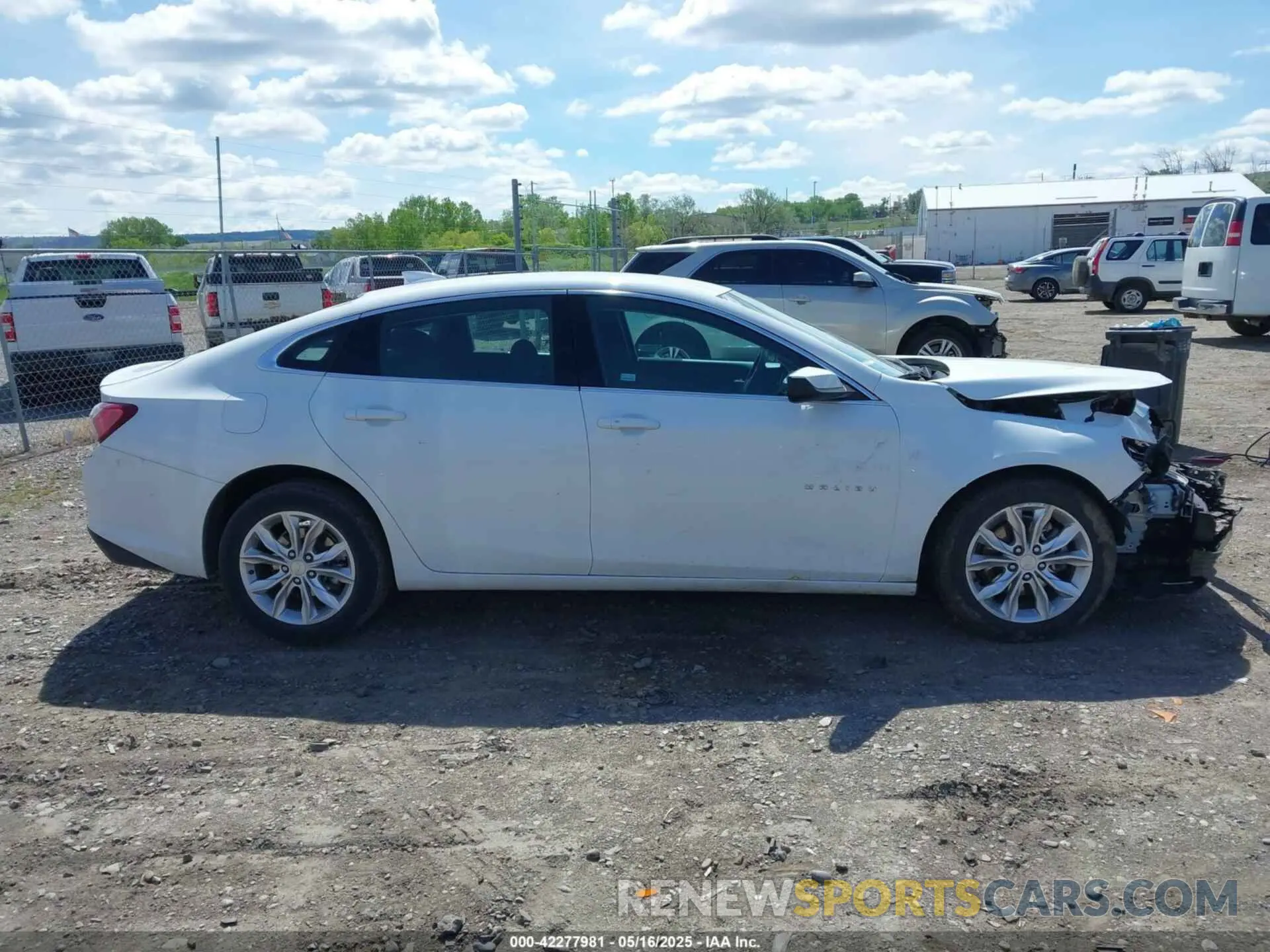 13 Photograph of a damaged car 1G1ZD5STXNF163011 CHEVROLET MALIBU 2022