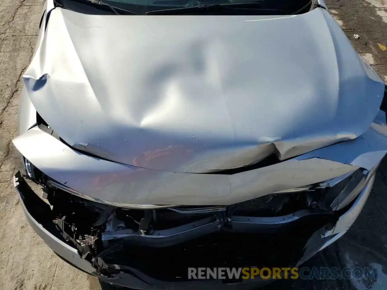 11 Photograph of a damaged car 1G1ZD5STXNF172758 CHEVROLET MALIBU 2022