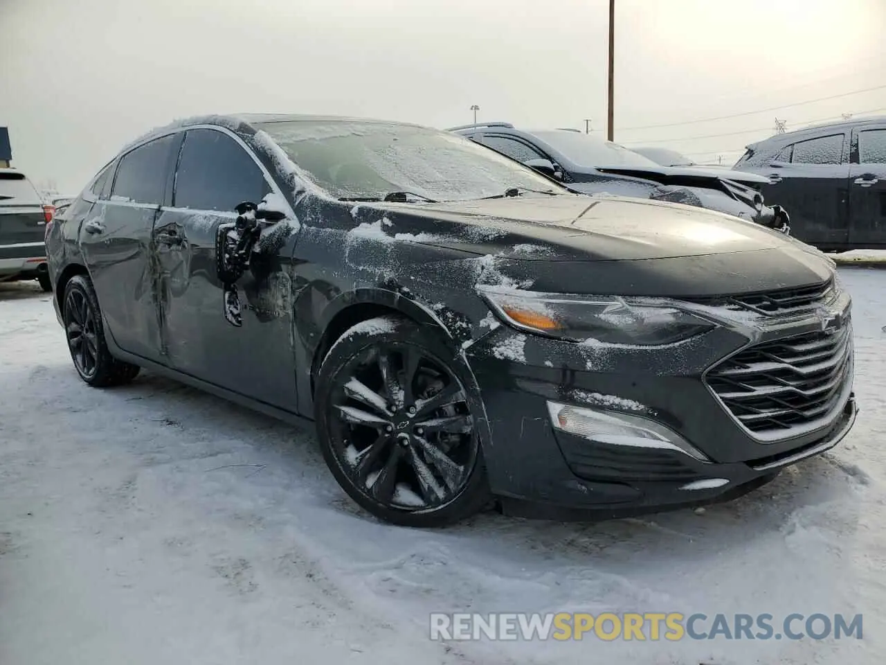 4 Photograph of a damaged car 1G1ZD5STXNF173165 CHEVROLET MALIBU 2022