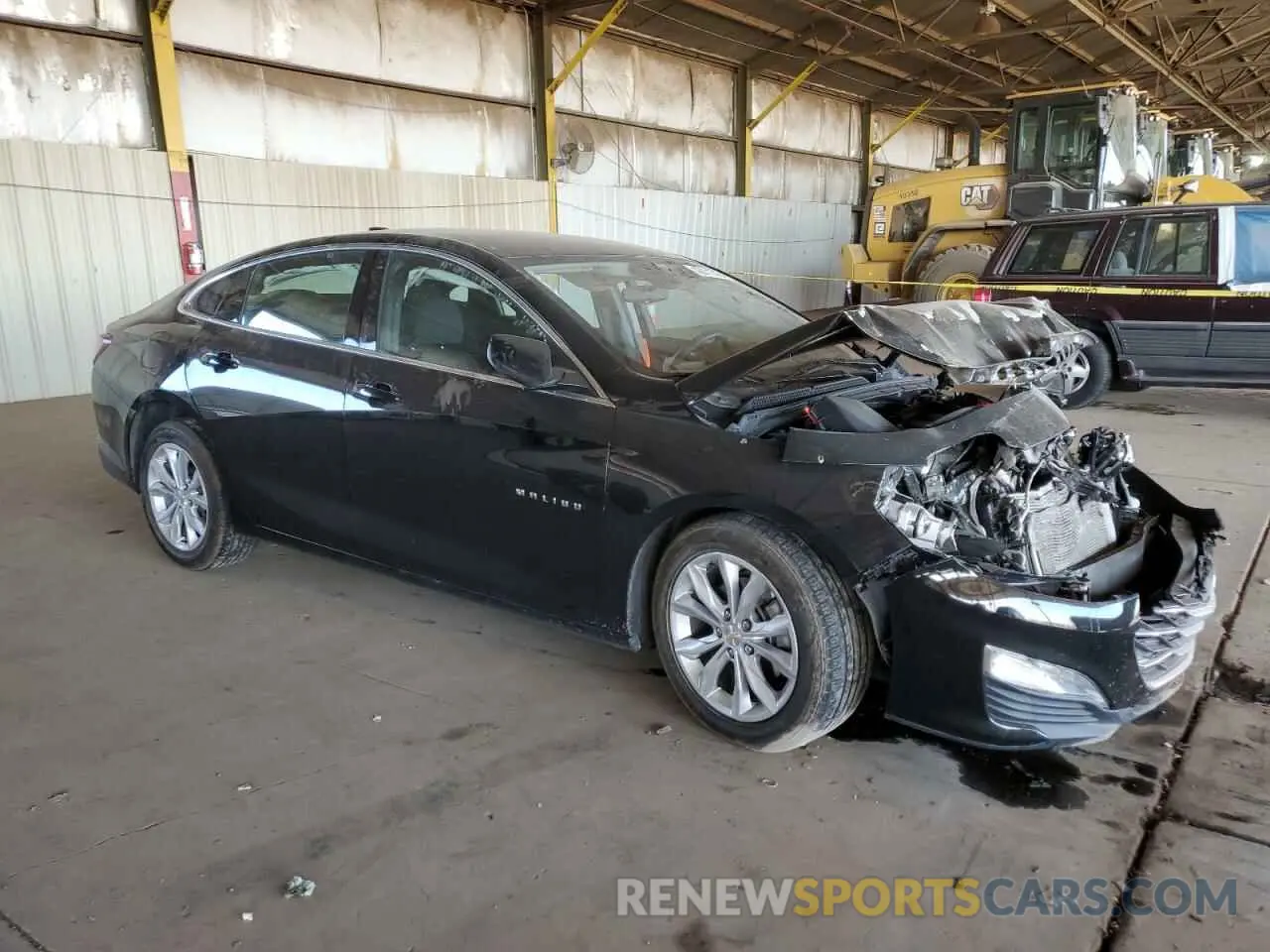 4 Photograph of a damaged car 1G1ZD5STXNF173425 CHEVROLET MALIBU 2022