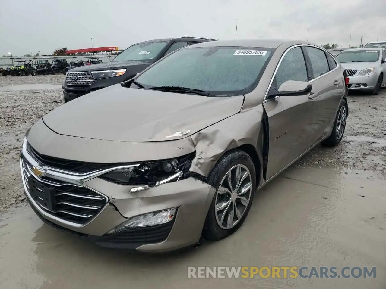 1 Photograph of a damaged car 1G1ZD5STXNF178009 CHEVROLET MALIBU 2022