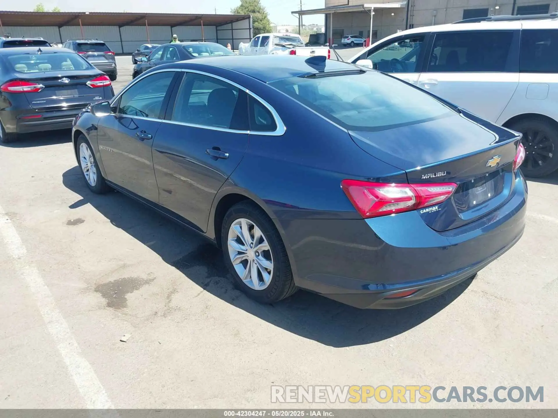 3 Photograph of a damaged car 1G1ZD5STXNF180178 CHEVROLET MALIBU 2022