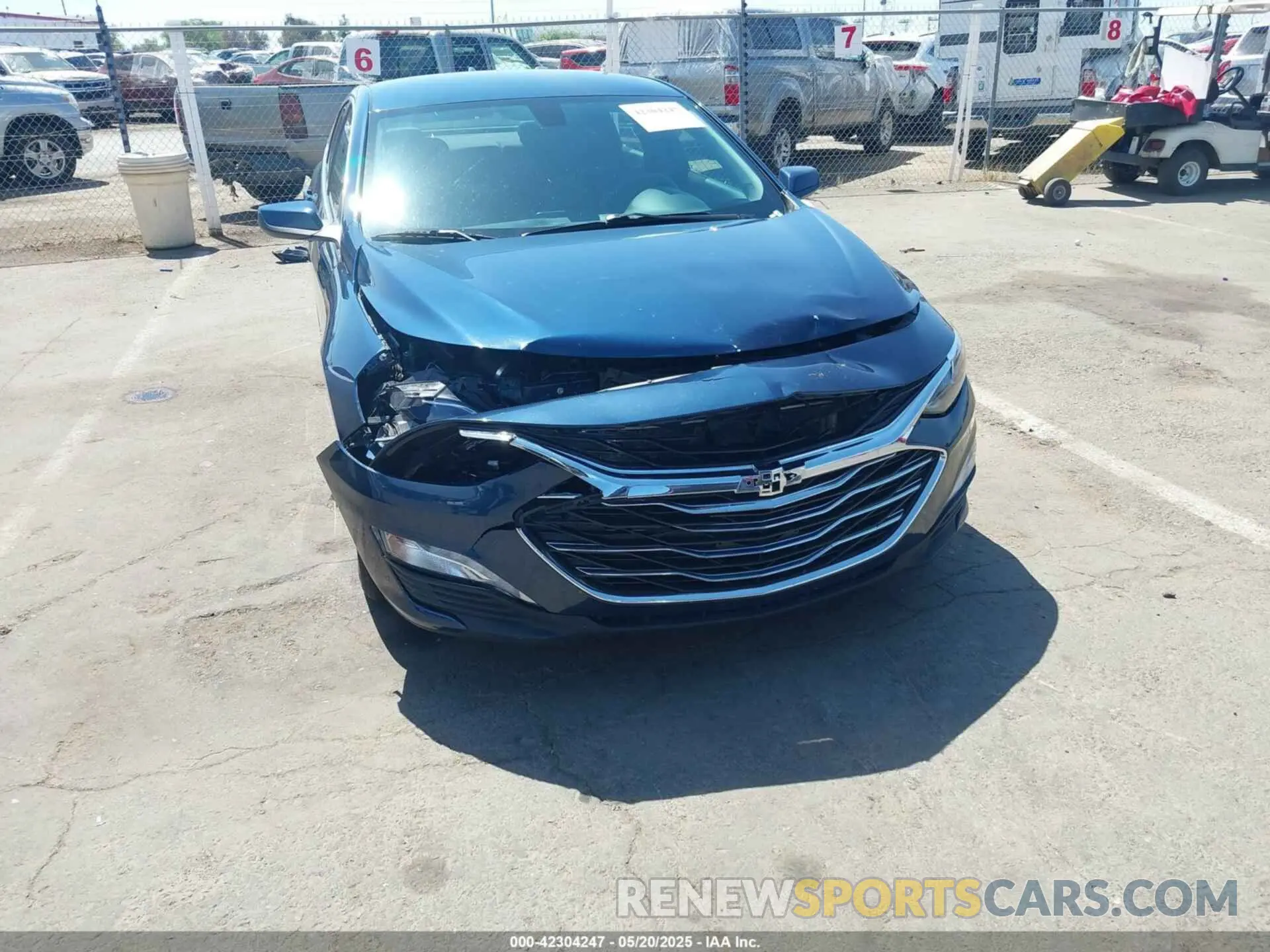 6 Photograph of a damaged car 1G1ZD5STXNF180178 CHEVROLET MALIBU 2022