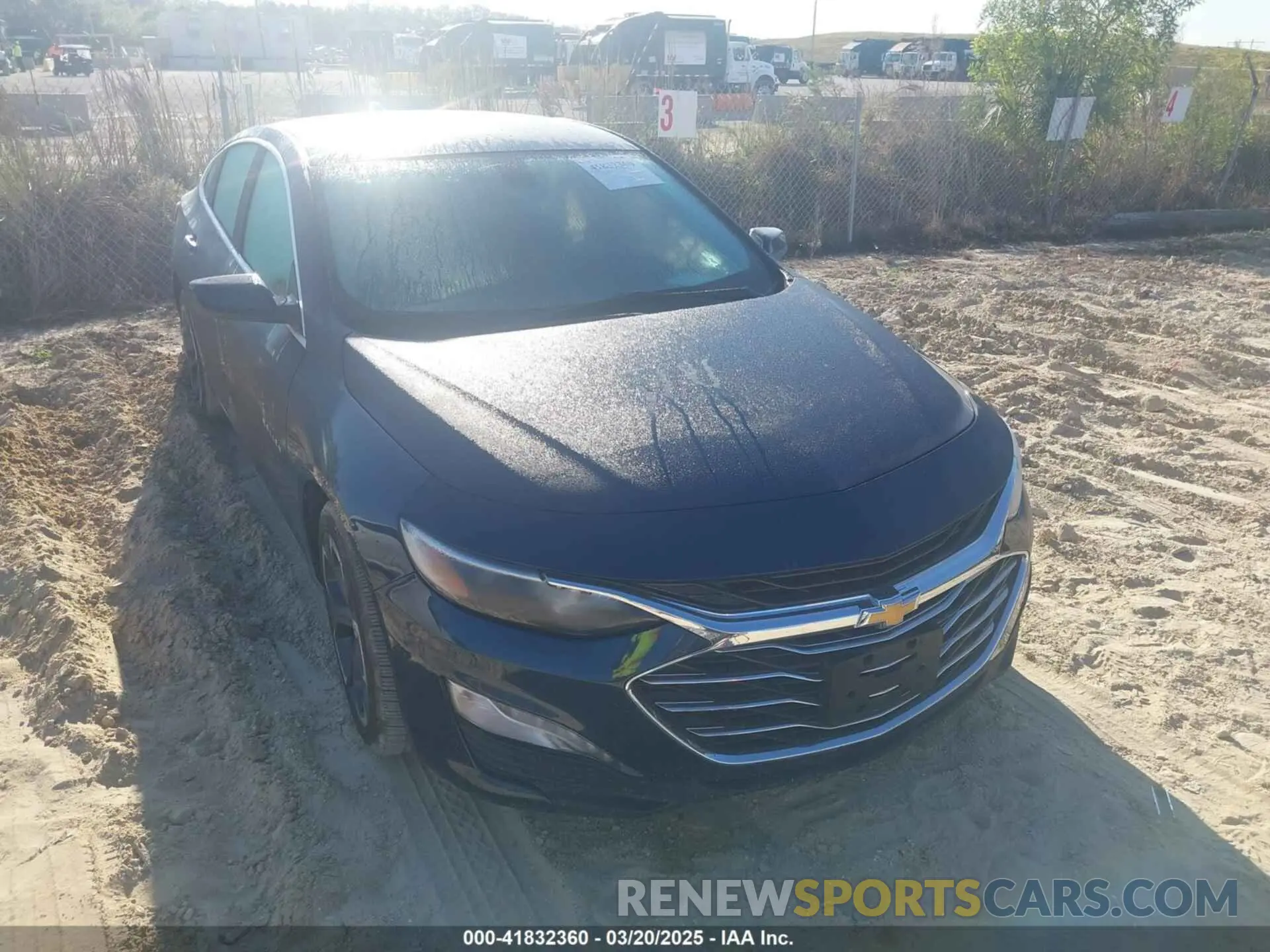 1 Photograph of a damaged car 1G1ZD5STXNF180827 CHEVROLET MALIBU 2022