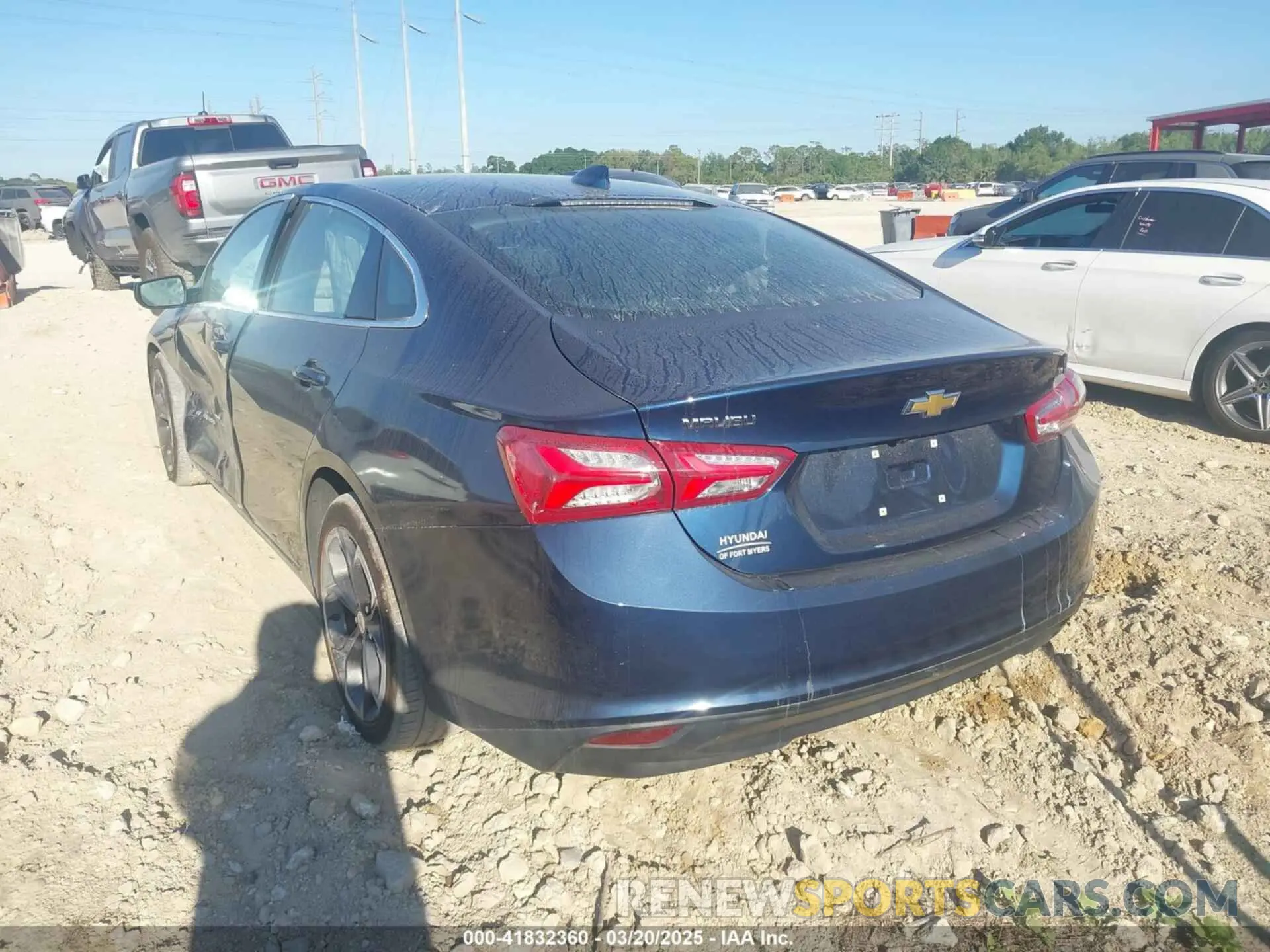 3 Photograph of a damaged car 1G1ZD5STXNF180827 CHEVROLET MALIBU 2022