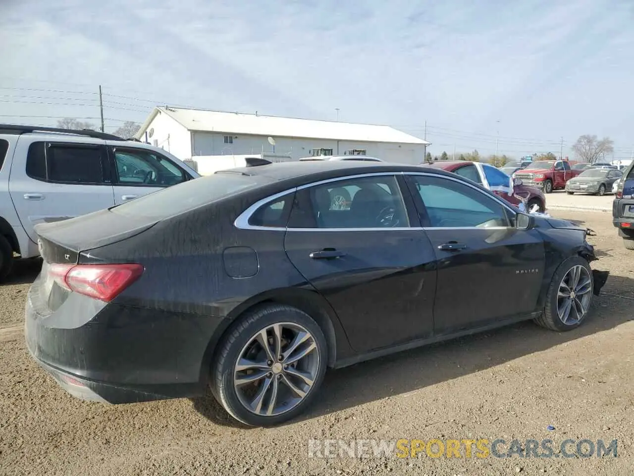 3 Photograph of a damaged car 1G1ZD5STXNF184375 CHEVROLET MALIBU 2022