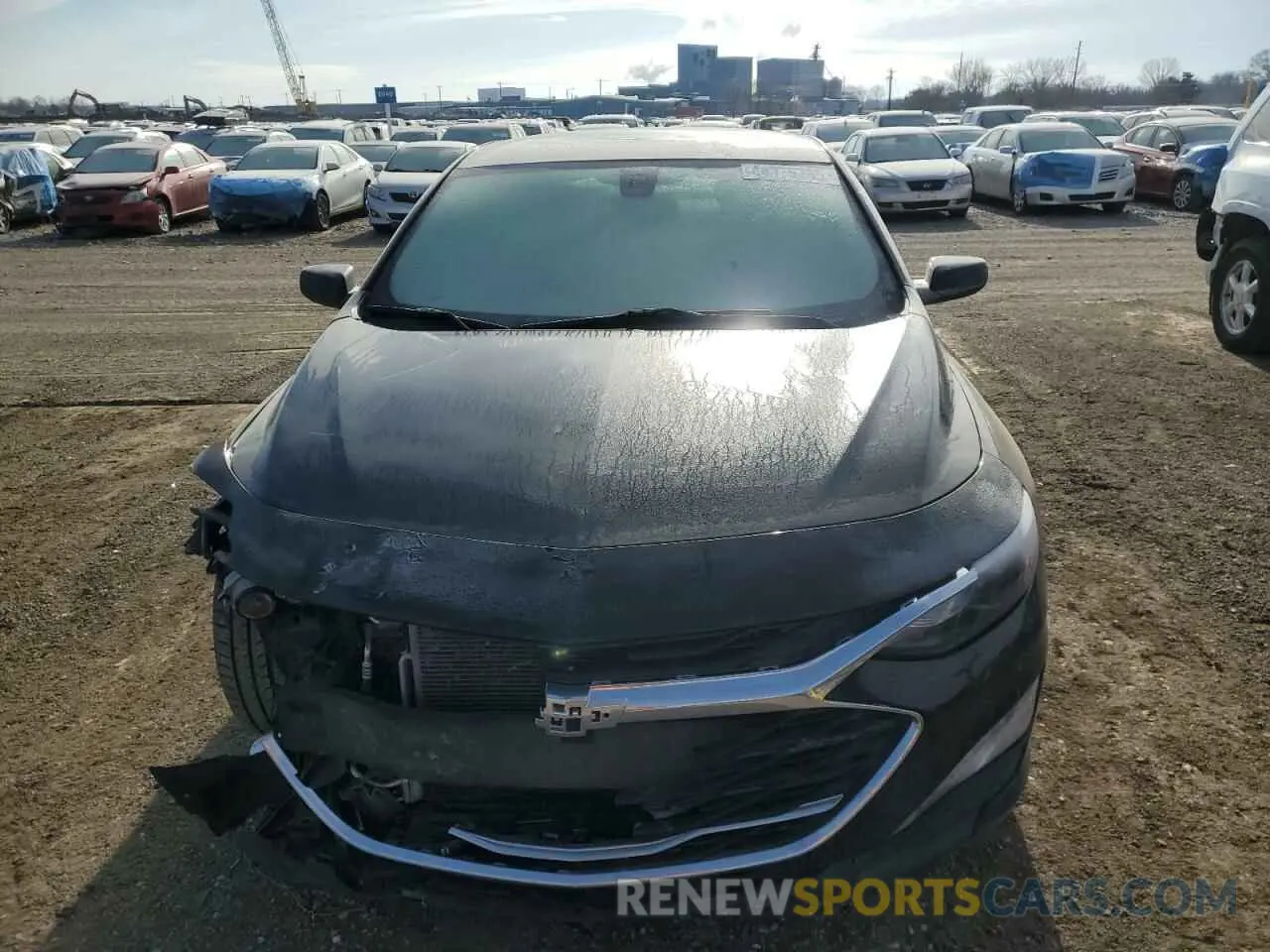 5 Photograph of a damaged car 1G1ZD5STXNF184375 CHEVROLET MALIBU 2022