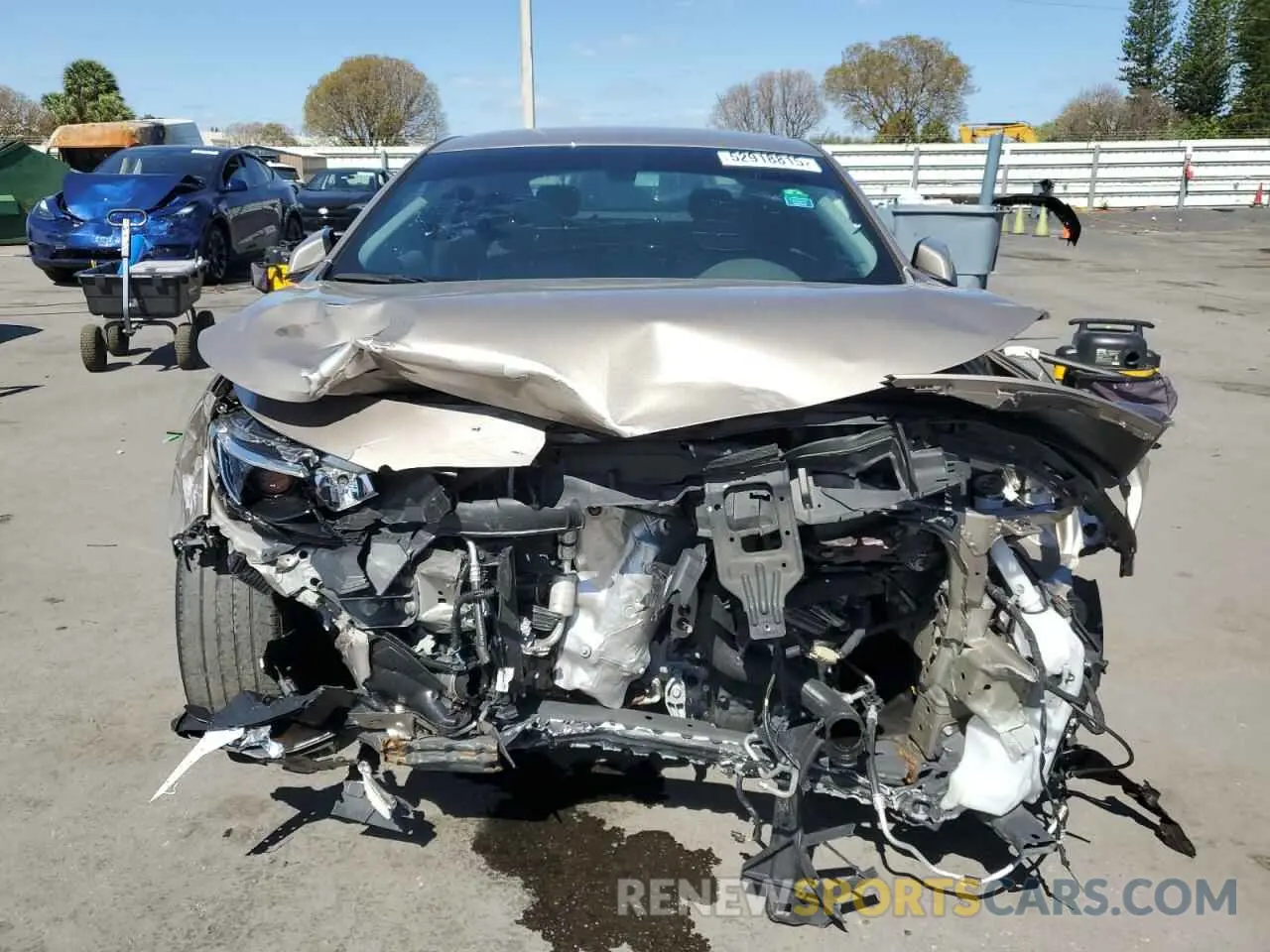 5 Photograph of a damaged car 1G1ZD5STXNF185493 CHEVROLET MALIBU 2022