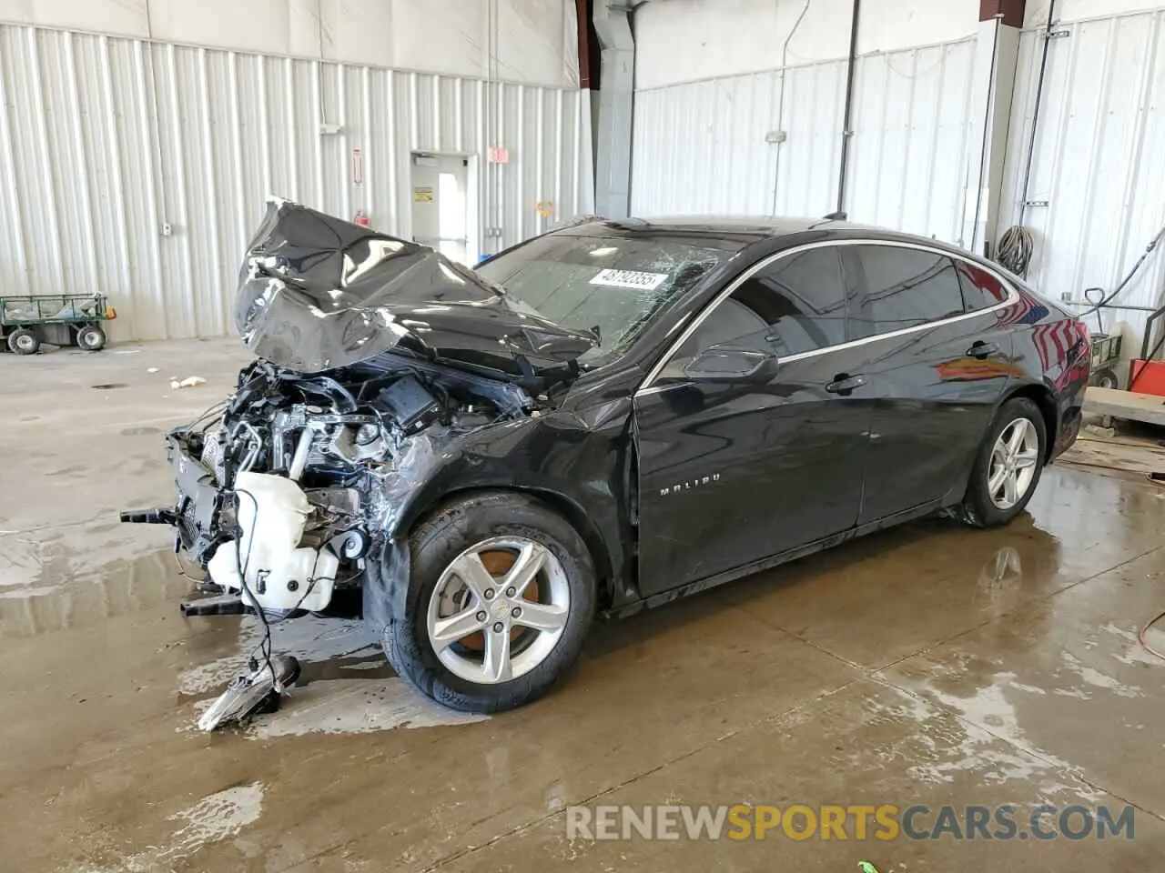 1 Photograph of a damaged car 1G1ZD5STXNF194002 CHEVROLET MALIBU 2022