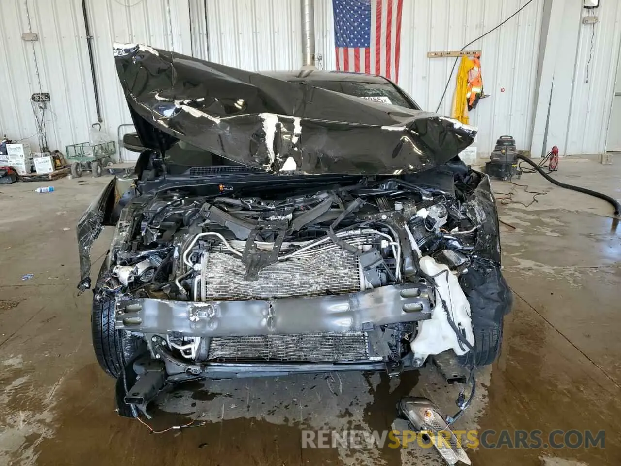 5 Photograph of a damaged car 1G1ZD5STXNF194002 CHEVROLET MALIBU 2022