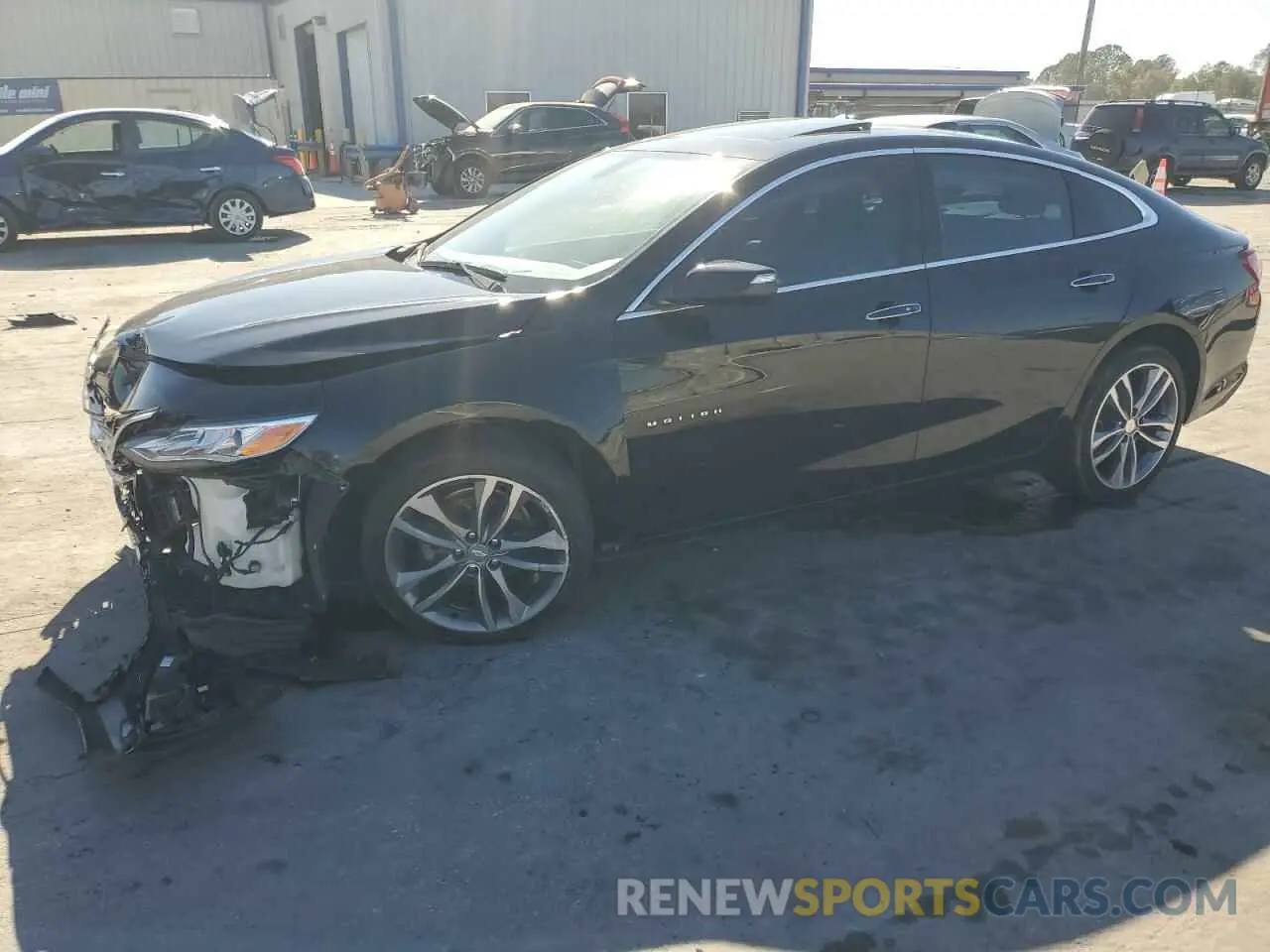 1 Photograph of a damaged car 1G1ZE5SX1NF205677 CHEVROLET MALIBU 2022
