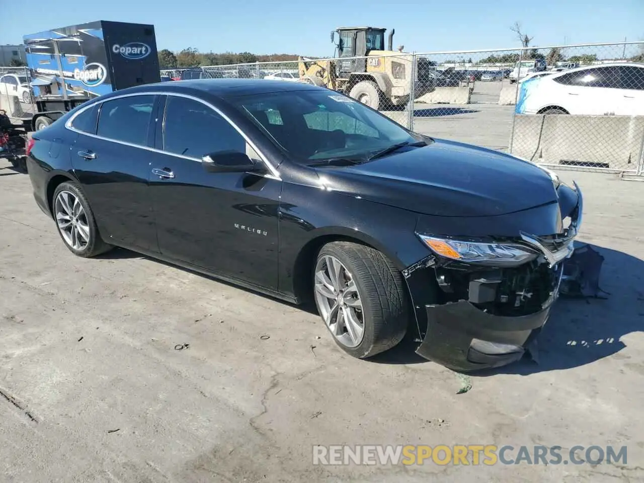 4 Photograph of a damaged car 1G1ZE5SX1NF205677 CHEVROLET MALIBU 2022