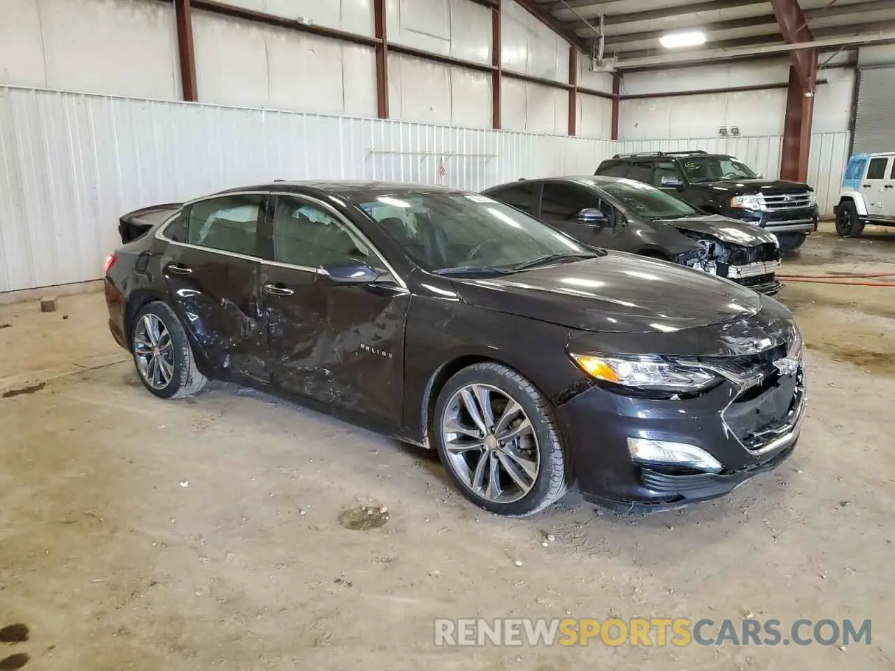 4 Photograph of a damaged car 1G1ZE5SX2NF197086 CHEVROLET MALIBU 2022