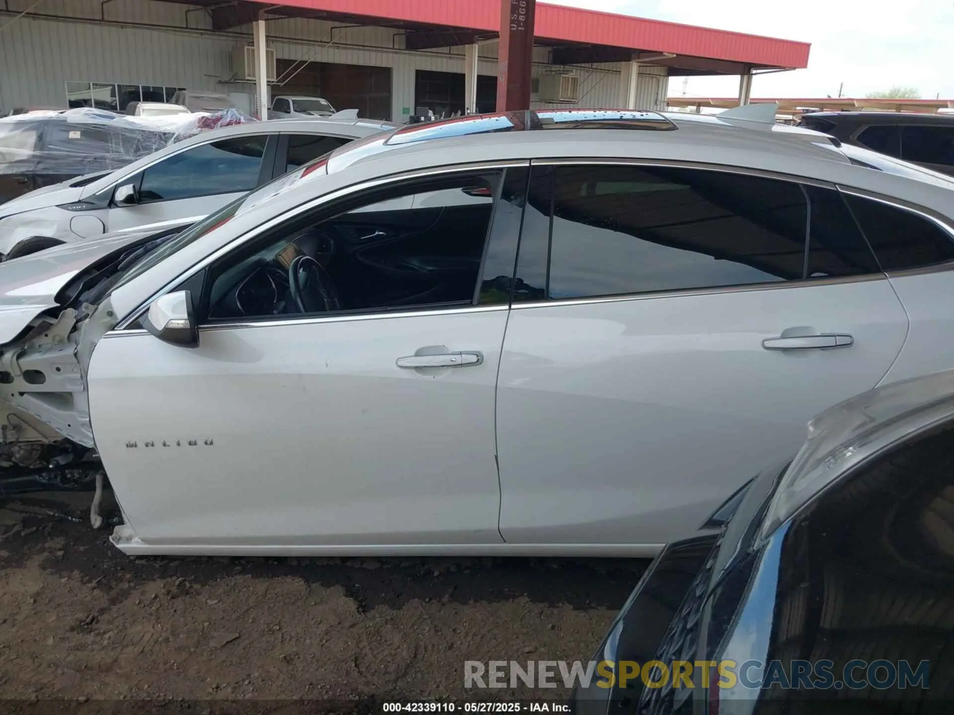 14 Photograph of a damaged car 1G1ZE5SX3NF117097 CHEVROLET MALIBU 2022