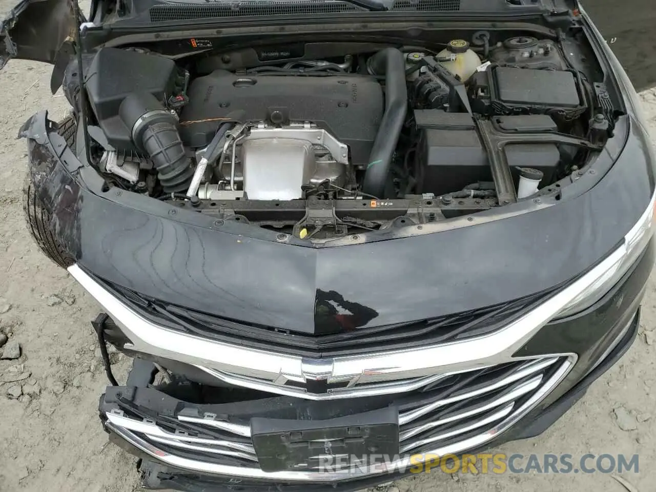 11 Photograph of a damaged car 1G1ZE5SX4NF194254 CHEVROLET MALIBU 2022