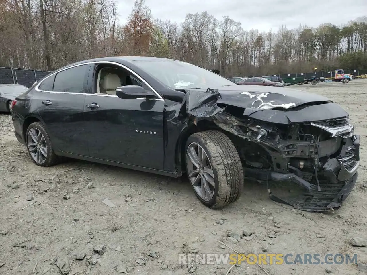 4 Photograph of a damaged car 1G1ZE5SX4NF194254 CHEVROLET MALIBU 2022