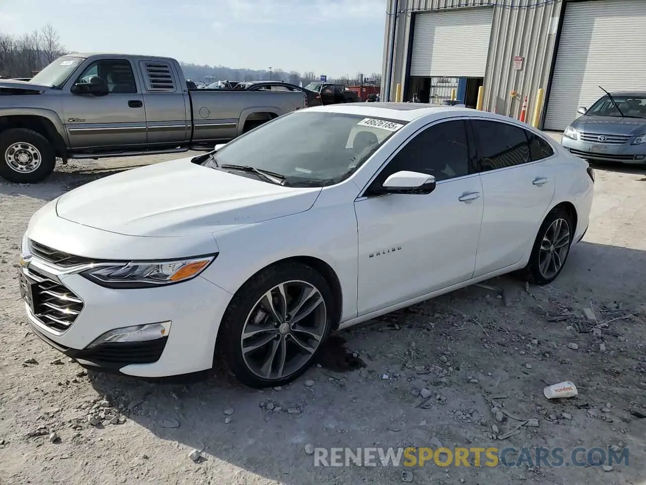 1 Photograph of a damaged car 1G1ZE5SX5NF151266 CHEVROLET MALIBU 2022