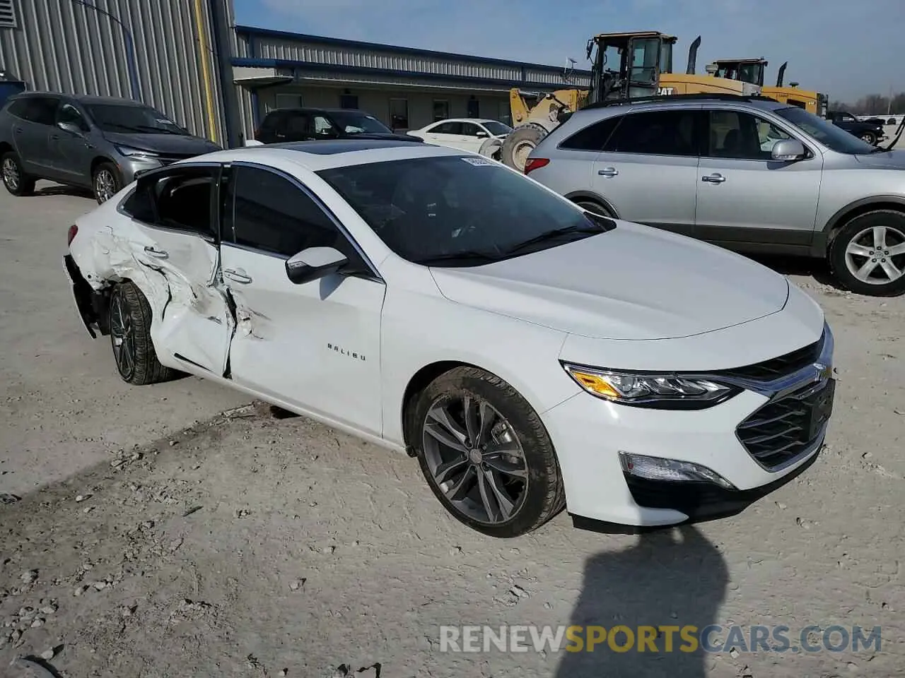 4 Photograph of a damaged car 1G1ZE5SX5NF151266 CHEVROLET MALIBU 2022