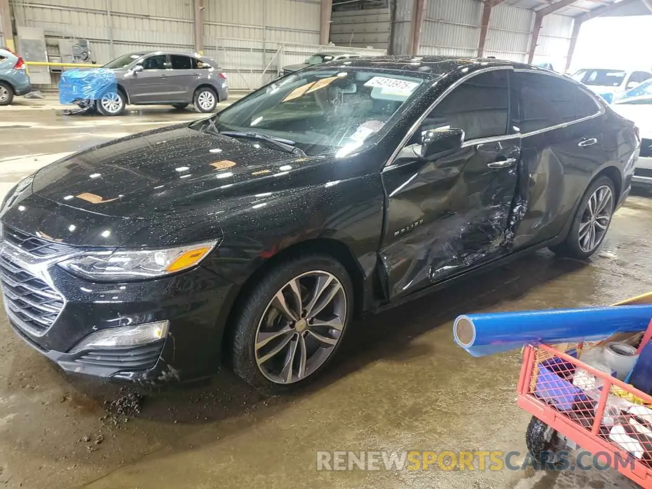 1 Photograph of a damaged car 1G1ZE5SX5NF213569 CHEVROLET MALIBU 2022